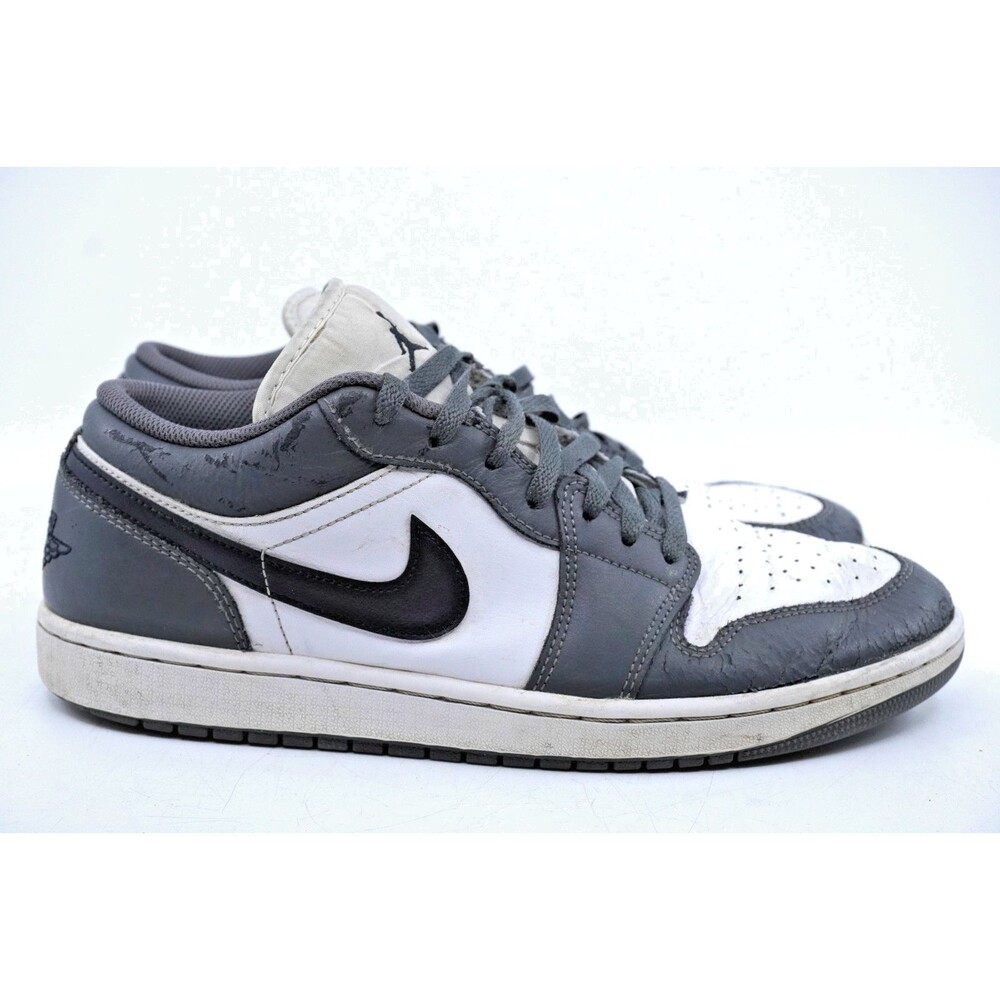 Air Jordan 1 Low 'Iron Grey' Men's Size 11 553558-152 Sneaker Low